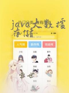 java大数据存储