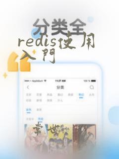 redis使用入门