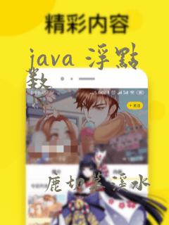 java 浮点数