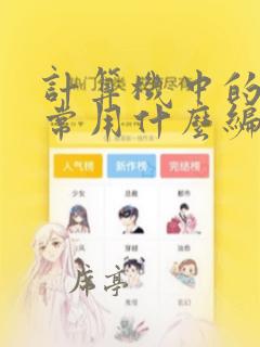 计算机中的字符常用什么编码方式表示