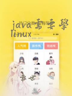 java需要学linux