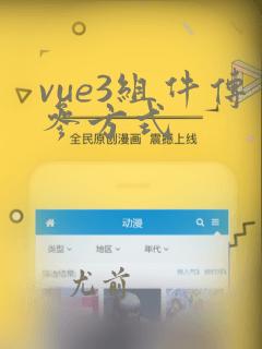 vue3组件传参方式