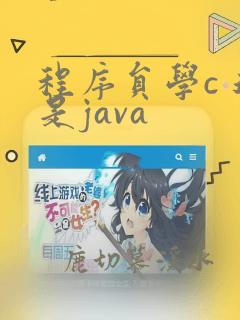 程序员学c 还是java