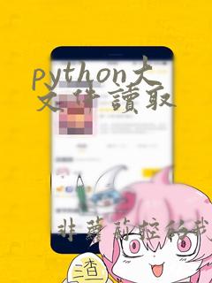 python大文件读取