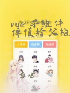 vue 子组件传值给父组件