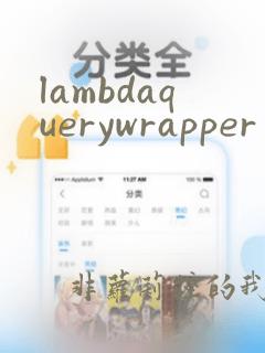 lambdaquerywrapper distinct