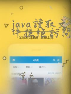 java读取文件拒绝访问