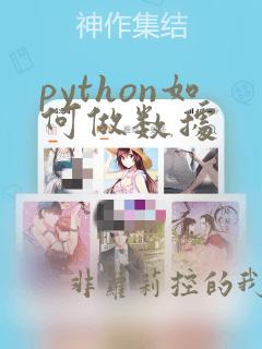 python如何做数据