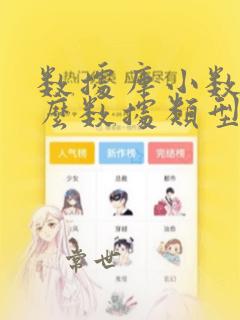 数据库小数用什么数据类型