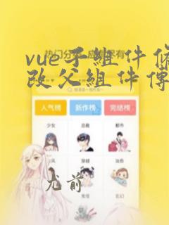 vue子组件修改父组件传来的值