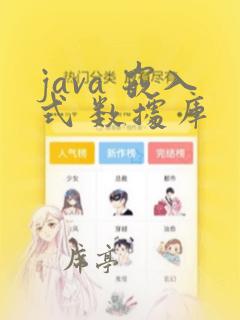 java 嵌入式 数据库