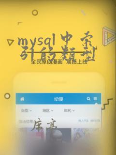 mysql中索引的类型