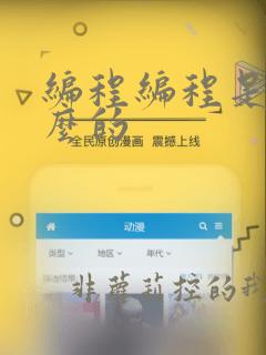 编程编程是做什么的