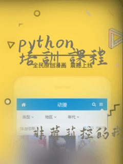 python 培训 课程