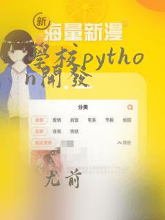 学校python开发