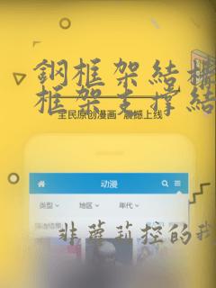 钢框架结构和钢框架支撑结构