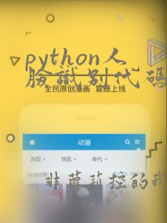 python人脸识别代码示例