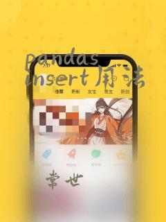 pandas insert用法