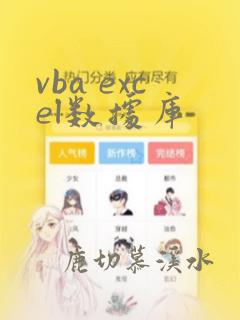 vba excel数据库