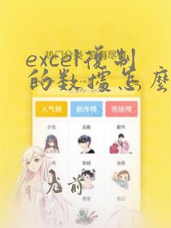 excel复制的数据怎么自动分列