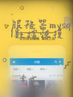 服务器mysql数据恢复