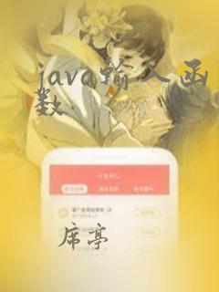 java输入函数