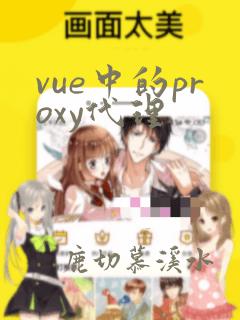 vue中的proxy代理