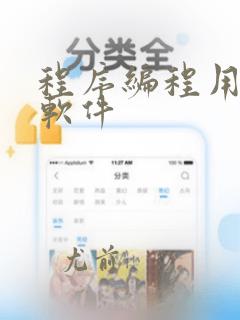 程序编程用什么软件