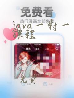 java一对一课程