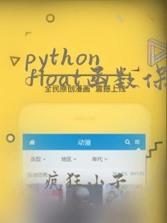 python float函数保留两位小数