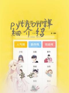 python详细介绍