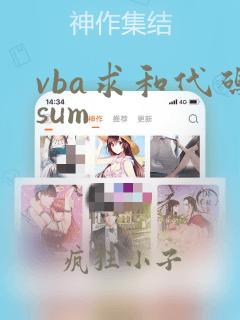 vba求和代码sum