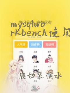 mysqlworkbench使用
