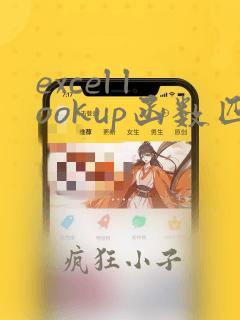 excel lookup函数匹配两个表的数据