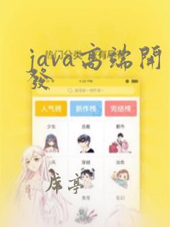 java高端开发