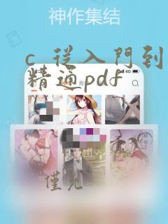 c  从入门到精通pdf