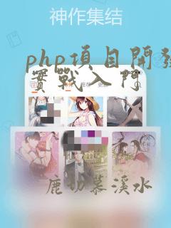 php项目开发实战入门