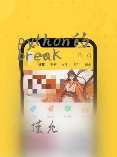 python的break