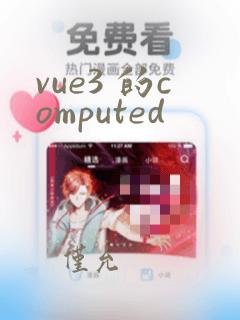 vue3 的computed