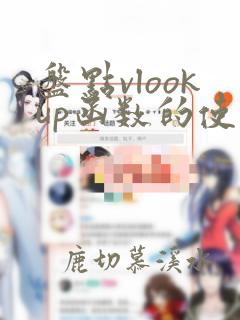 盘点vlookup函数的使用方法及实例