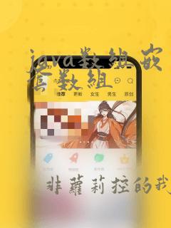 java数组嵌套数组