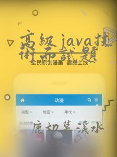高级java技术面试题