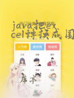 java把excel转换成图片