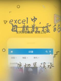 excel中,日期数据的数据类型属于