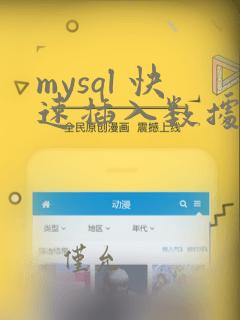 mysql 快速插入数据