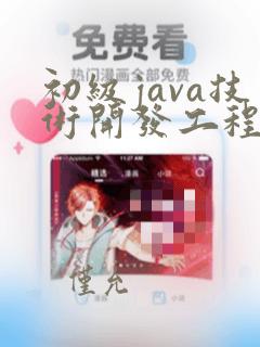 初级java技术开发工程师