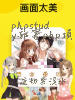 phpstudy部署php项目