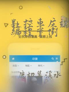 数控车床端面槽编程实例