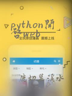 python开启web