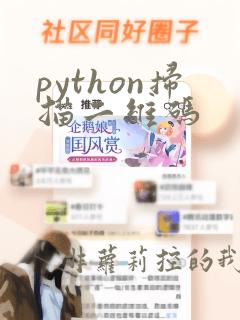 python扫描二维码